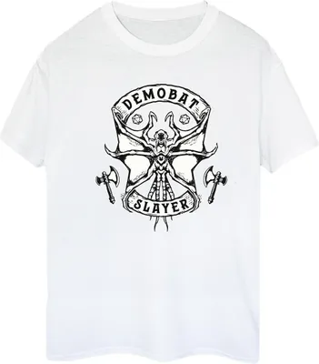 Produktbild von Netflix - "Stranger Things Demobat Slayer" T-Shirt für Damen BI44085 (XL) (Weiß)