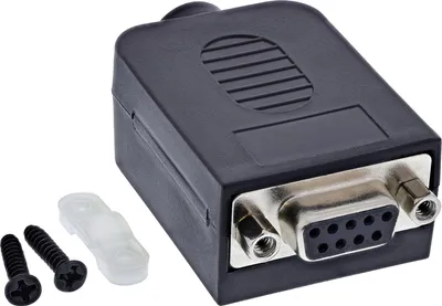Image de InLine® bloc terminal D-Sub 9 Breakout, prise femelle, borne à vis