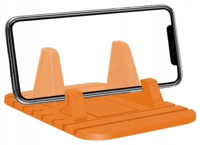 Image de Interlook Support Voiture Flexible Tapis Antidérapant Orange