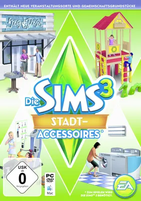 Produktbild von Die Sims 3 - Stadt-Accessoires (Add-On)