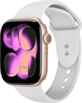 Obrázok produktu pre Pasek Crong Liquid Apple Watch 4/5/6/7/SE/8/9 40/41mm (biely)