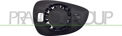 Produktbild von PRASCO Spiegelglas Außenspiegel Links für FORD Fiesta Mk6 Schrägheck (JA8, JR8) Konvex FD3447502