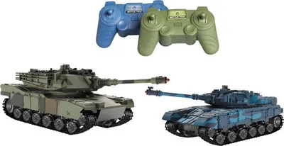Produktbild von Mooser T-Trade Battlefield Panzer Set - 2 modellige RC-Panzer 1:52 mit 2.4 GHz Steuerung für Kinder ab 8 Jahren