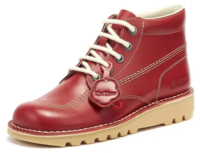Productafbeelding van Kickers Kick Hi, herenlaars, rood, UK 10 / EU 44