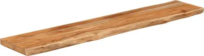Produktbild von Tischplatte 140x30x3,8cm Rechteckig Massivholz Akazie Baumkante