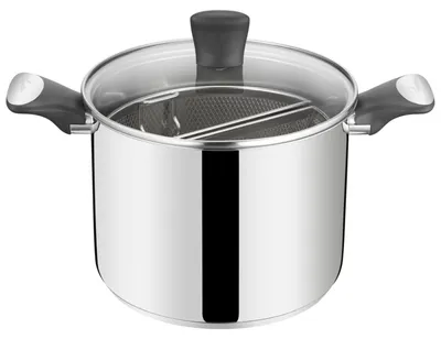 Immagine prodotto di Lagostina Pastaiola Unlimited Doppio Cestello Acciaio Inox 18/10 22 cm 6,4 L Induzione