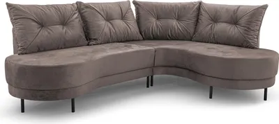 Produktbild von BETTSO Ecksofa ohne Schlaffunktion Couch L Form Polstergarnitur Wohnlandschaft Polstersofa mit Ottomane Couchgranitur LUXOR 287 cm Beige Rechts