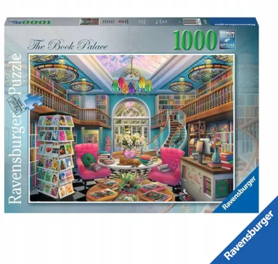 Produktbild von Ravensburger Puzzle 1000 Teile Buchpalast für Kinder Erwachsene