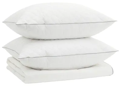Obrázek produktu pro Sada přikrývek z husího peří, 90% peří, řada FULDA, 3 kusy, rozměr 140 x 220 cm, letní provedení