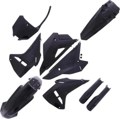 Immagine prodotto di Kit 9 carene POLISPORT nero per Honda CRF