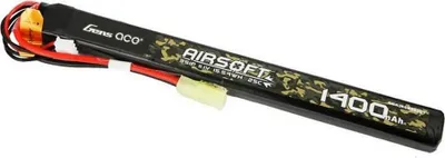 Image de Gens Ace 25C 1400Mah 3S1P 11.1V Airsoft Gun Lipo Battery with Mini Tamiya Plug Connector