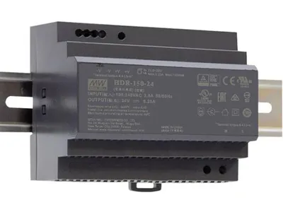 Obrázek produktu pro Napájecí zdroj MEAN WELL 150W 24V 6,25A na lištu DIN HDR-150-24
