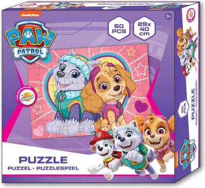 Immagine prodotto di Paw Patrol: Puzzle per bambini con Skye e Everest, gioco di puzzle con 50 pezzi