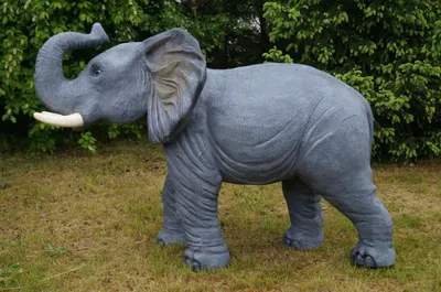 Produktbild von Design Elefant Figur Statue Skulptur Figuren Skulpturen Garten Dekoration Deko