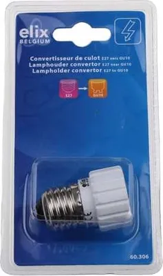 Produktbild von UNIVERSEEL - Adaptator lamp E27 GU10 Konverter -