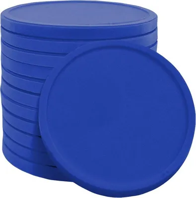 Obrázek produktu pro CombiCraft blank biologicky rozložitelné spotřební mince Modrá - Ø29mm - 1000 kusů