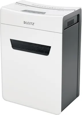 Produktbild von Leitz 80950000, Mikrogeschnittene Zerkleinerung, 2 x 15 mm, 18 l, 175 Blätter, 55 dB, Berührung
