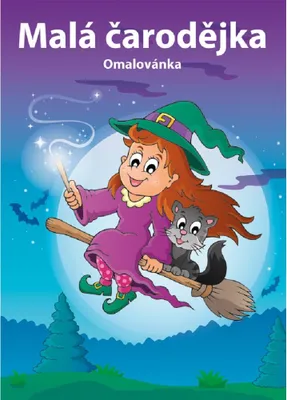 Produktbild von Omalovánka A5 - Malá čarodějka