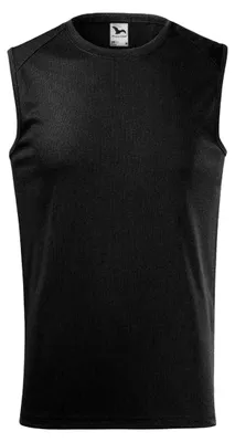 Image de Malfini - Haut sans manches pour homme « Breeze » PP7331 (XXL) (noir)
