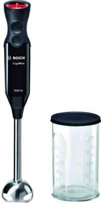 Produktbild von Bosch MS6CB6110 Stabmixer, Kunststoffgehäuse, 1000 Watt, 0,6 l Behälter, Geschwindigkeiten stufenlos einstellbar
