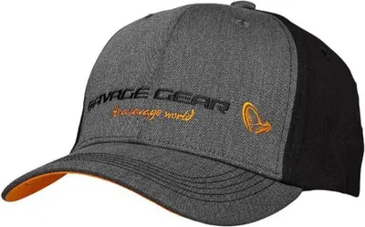 Produktbild von Savage Gear Strike Cap Grey Melange - Angelcap