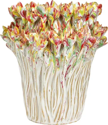 Image de Vase en céramique bouquet coloré