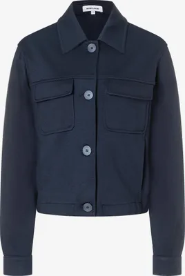 Produktbild von MORE & MORE Fashion Jersey Shirtjacket marine 40