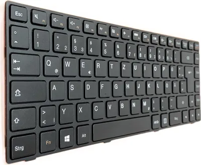 Immagine prodotto di TEDESCO - Tastiera nera compatibile con Lenovo IdeaPad 100-14IBY 80MH003TGE