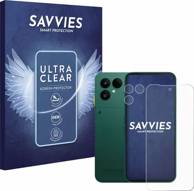 Produktbild von 18x Für Fairphone 6 (Display+Kamera) Schutzfolie Savvies Displayschutz Display Schutz Folie Klar Transparent