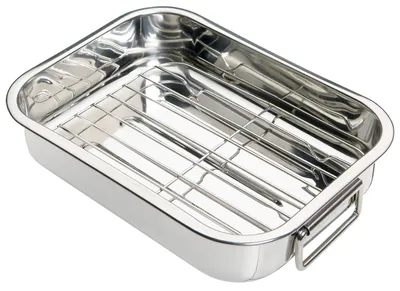 Produktbild von KitchenCraft Bratreine - mit Rost - 27 x 20 cm