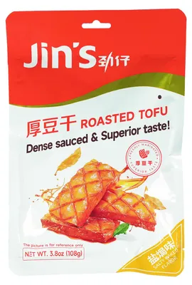Produktbild von Jinzai Fried Tofu Snack salty 108g