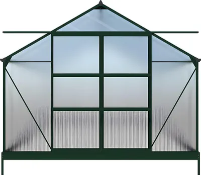 Produktbild von IXORA Gartengewächshaus aus Polycarbonat 16,8 m², mit Sockel