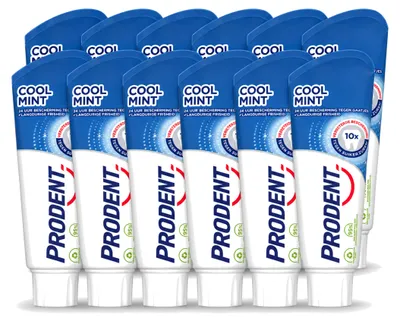 Immagine prodotto di 12 tubetti di dentifricio Prodent al gusto menta fresca - 75 ml - confezione - 12 pezzi