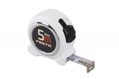Obrázek produktu pro Metr svinovací FESTA 5mx19mm BÍLÝ