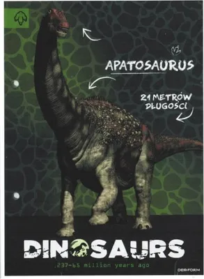 Zdjęcie produktu dla Wkłady do segregatorów ringowych Derform A5 z motywem dinozaurów, wkład do szkoły i notatek