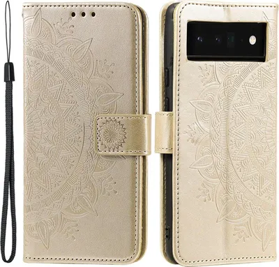 Produktbild von Hülle für Google Pixel 7 Pro Handyhülle Flip Case Schutzhülle Cover Etui Mandala