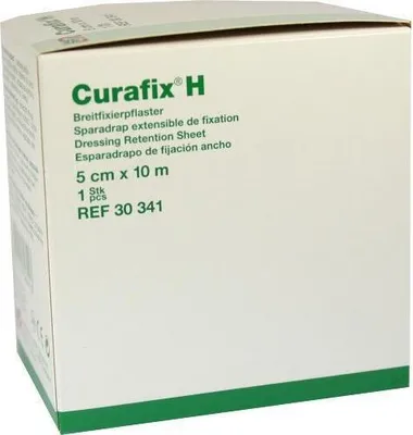 Produktbild von Curafix H Fixierpflaster 5 cmx10 m 1 St