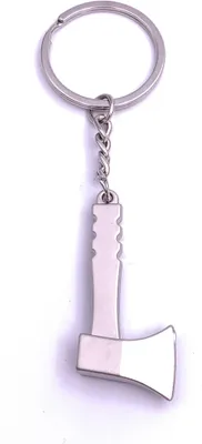 Immagine prodotto di Onwomania Ascia Strumento Portachiavi Portachiavi Argento Metallo
