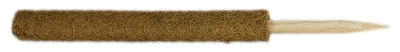Productafbeelding van Novatool Plantensteek Kokos, 60 cm, Ø 45mm, uitbreidbaar, natuurlijke kokosvezel, plantensteun, klimplantensteun, mossteun, kokossteun (1 stuk, 60 cm)