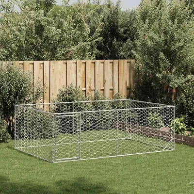 Immagine prodotto di Cuccia per cani da esterno con porta 3x2x1 m in acciaio zincato