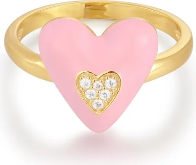 Produktbild von Glanzstücke München Ring Herz Sterling Silber Zirkonia 50083916 54