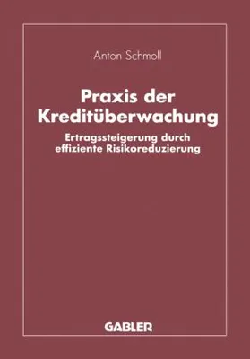 Produktbild von Praxis der Kreditüberwachung