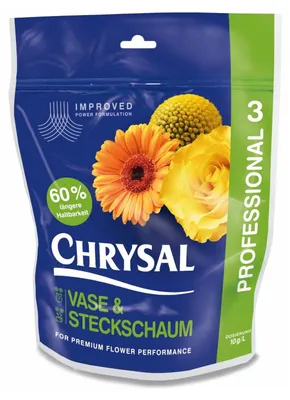 Produktbild von Chrysal Klar Professional 3 Vase & Steckschaum - 2 kg