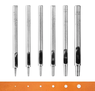 SPC Lochzangen-Set, 6-teilig, 1–5 mm, für Leder