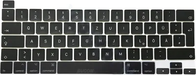 Produktbild von Tastatur Tasten Kappen Keycap Set für Macbook Pro 13" A2251 A2289 16" A2141 deutsch