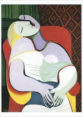 Produktbild von Kunstkarte Pablo Picasso "Der Traum"