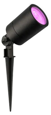Produktbild von Ledvion Gartenstrahler mit Erdspieß IP65 4,9W GU10 RGB dimmbar