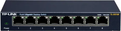 Image de TP-LINK SG108 - Switch - nicht verwaltet - 8 x 10/100/1000 - Desktop (SG108)