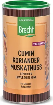 Produktbild von Gewürzmühle Brecht Cumin Koriander Muskatnuss Dose - 220g