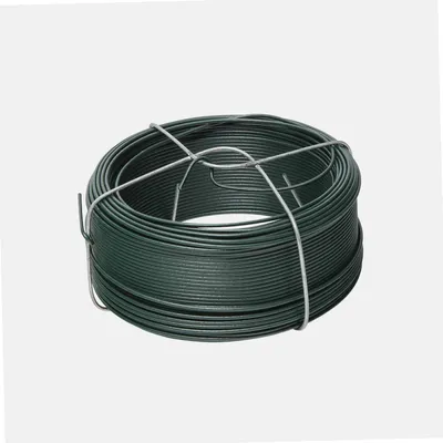 Eisendraht grün plastifiziert 50 m Ø 1,4 mm mit Halter